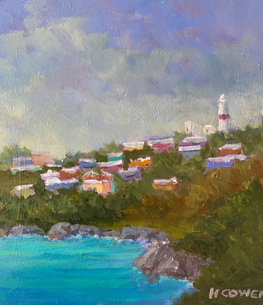 St. David's Lighthouse, Bermuda, Heidi Cowen Art